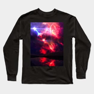 Planetary Reflections Long Sleeve T-Shirt